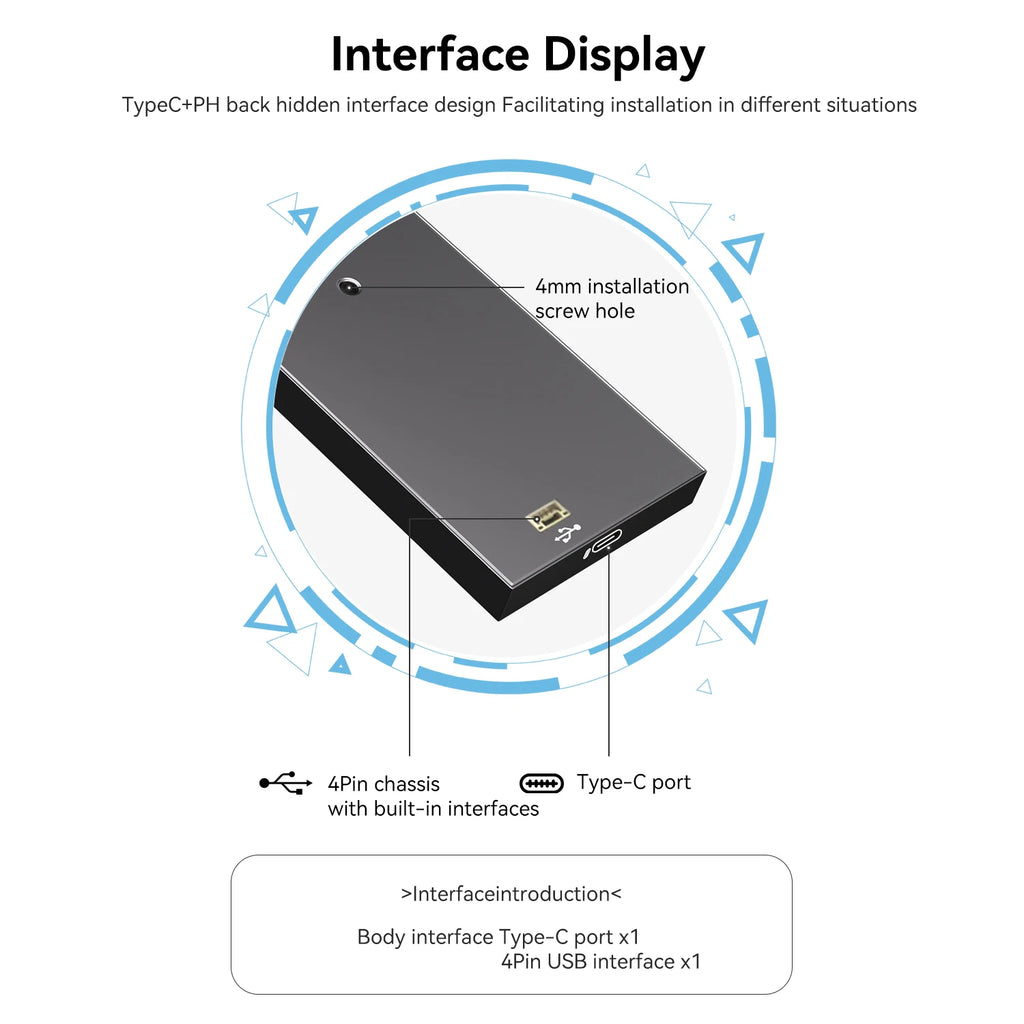 VYRO Pulse™ — 9.16" PC Display Screen